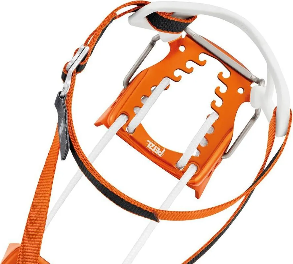 Petzl Leopard FL Crampons d'Alpinisme Ultra-Légers Orange Taille Unique