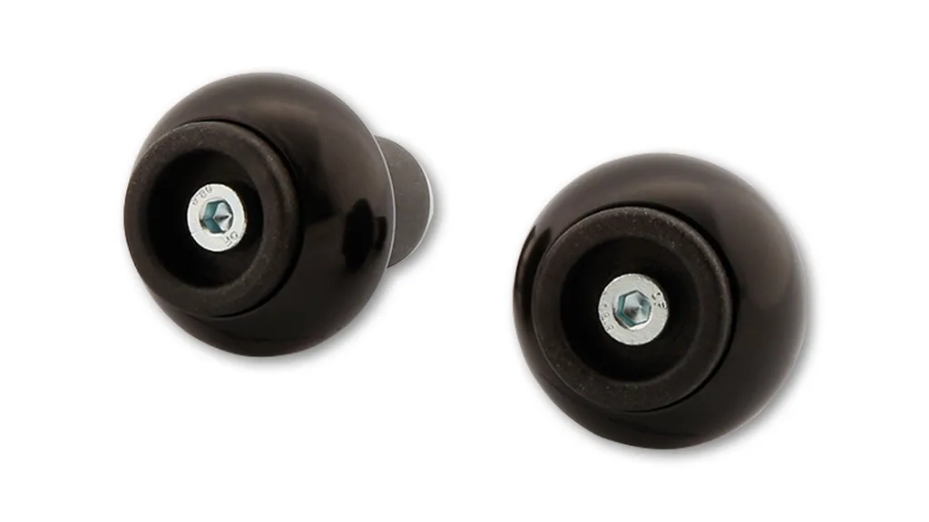 Tampons de Protection Moto Crash-Ball Noirs pour Honda CBR 900 et 1000