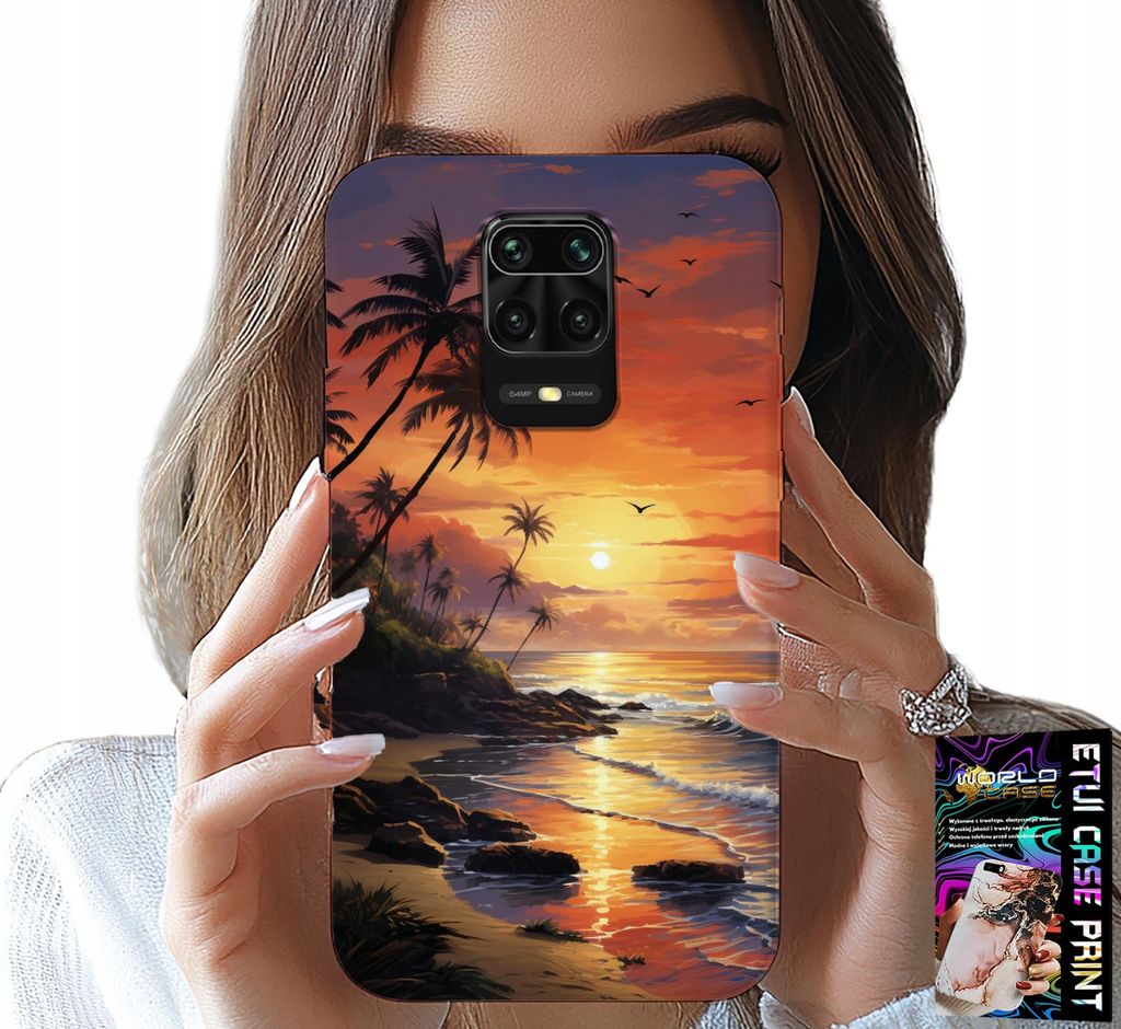 Tasche Für Xiaomi Note 9 Pro / 9S - Strand, Urlaub, Tropische Insel Fall