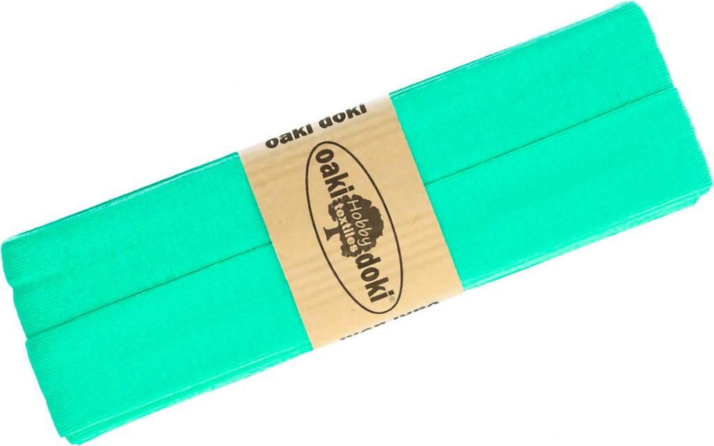 Schrägband Jersey 3m Breite 20mm Oaki Doki Tricot de Luxe Einfassband elastisch