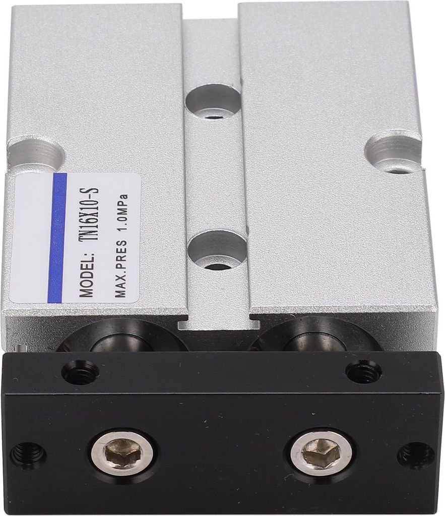 Druckluftzylinder Pneumatisch Doppeltwirkend Aluminiumlegierung AntiRost TN16 0.10.9MPa 10200mm(TN16X10S )