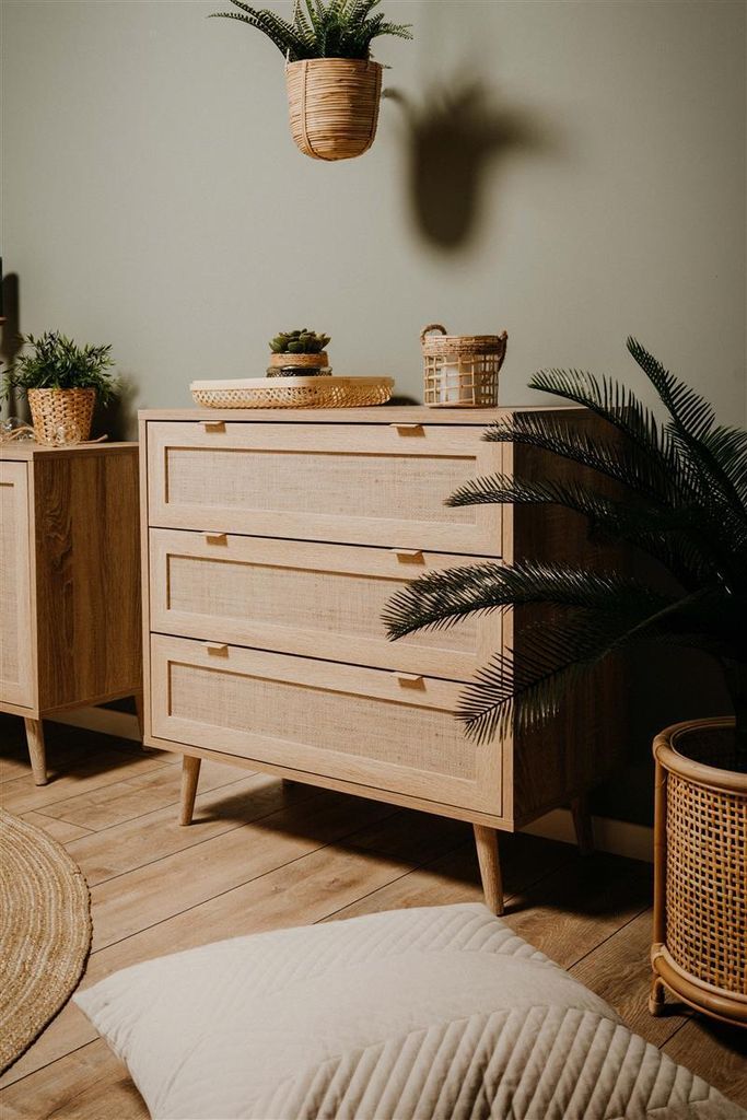 Kommode Standschrank Anrichte Schubladenkommode Sideboard Produktbild 