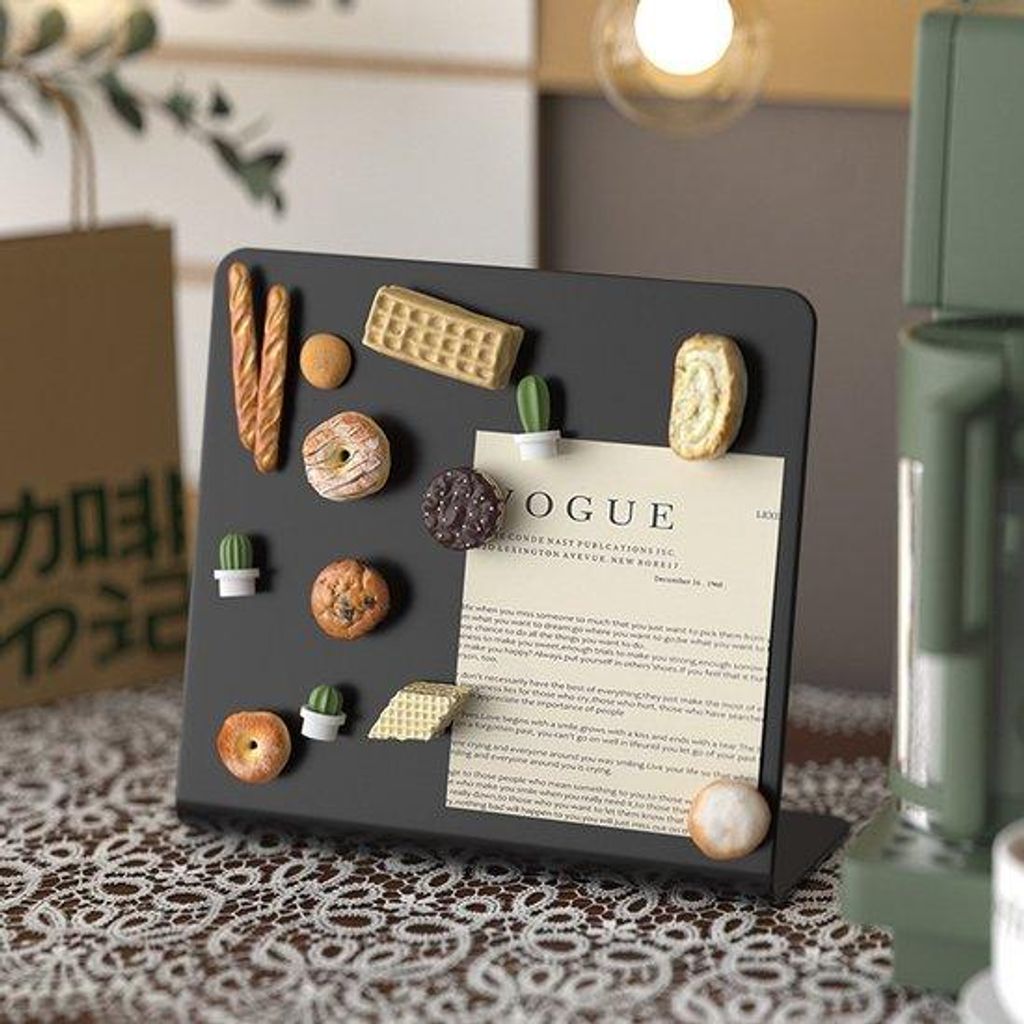 Kovová magnetická tabuľa – 20 x 19 x 9,5 cm – magnetická Obrázok produktu 