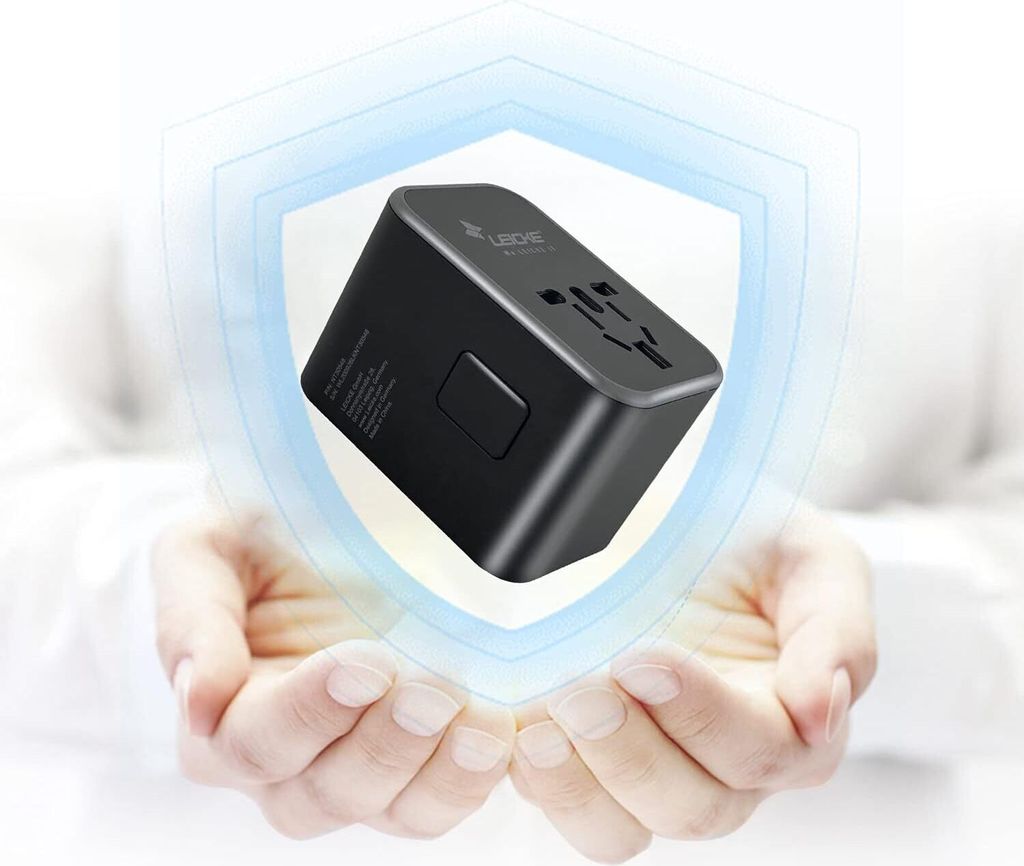 LEICKE Universaler Reiseadapter internationaler Produktbild 4