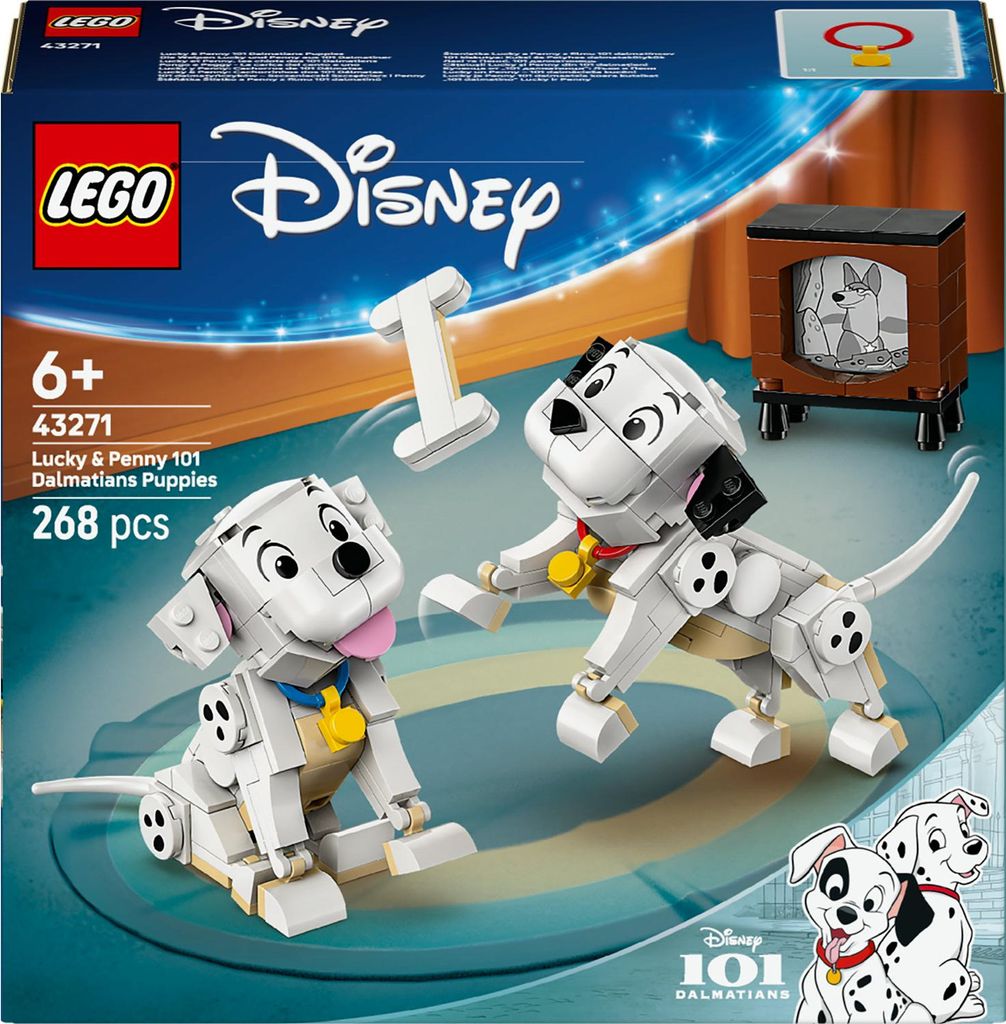 LEGO Disney Lucky e Penny, i cuccioli di 101 Dalmati 43271 Immagine del prodotto 
