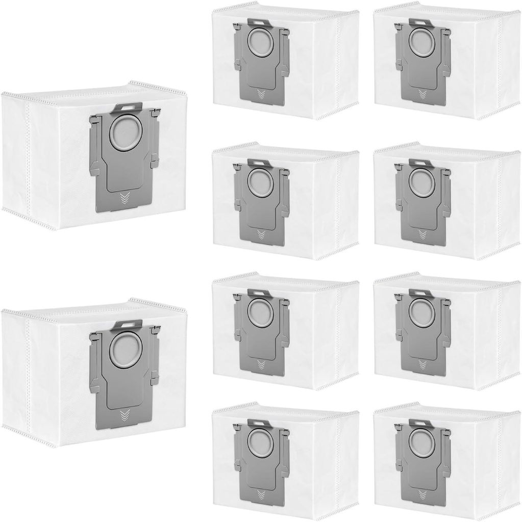 10 Stück Staubbeutel für Roborock Q7 L5+/Q10 S5+/Q10 X5+/Q5 Produktbild 