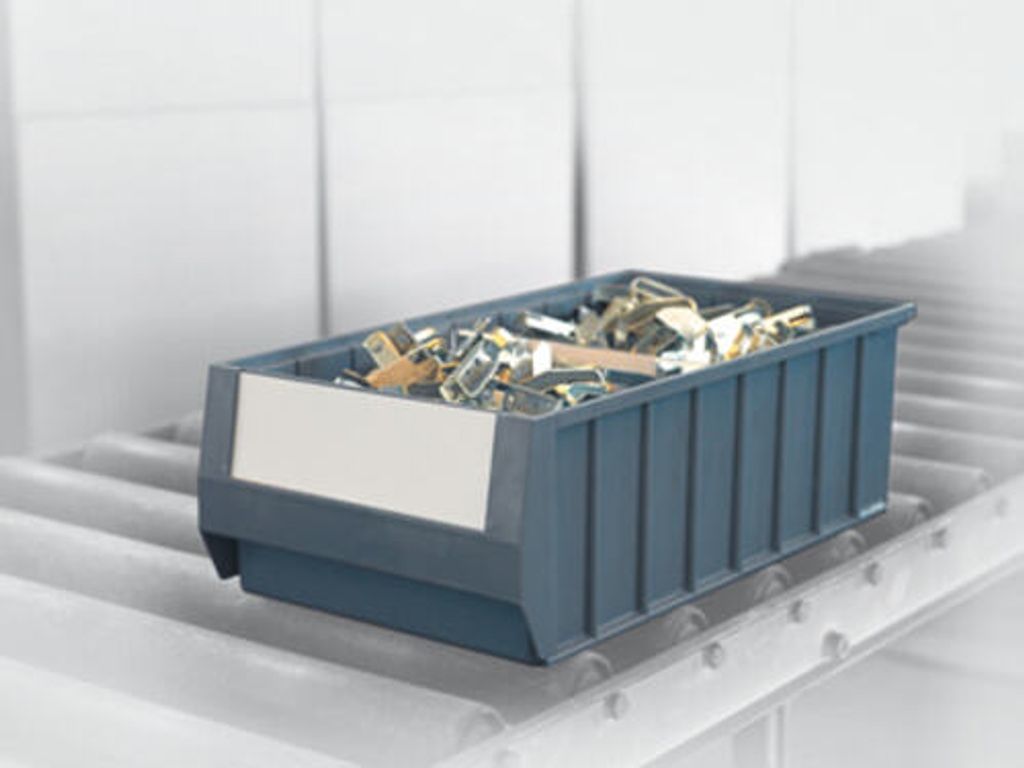 Regalkasten, BxTxH 234x500x90 mm, Farbe blau, VE 8 Stück