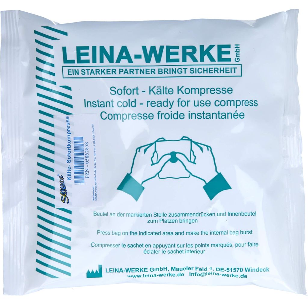 Senada Kälte Sofortkompresse, 1 St KOM