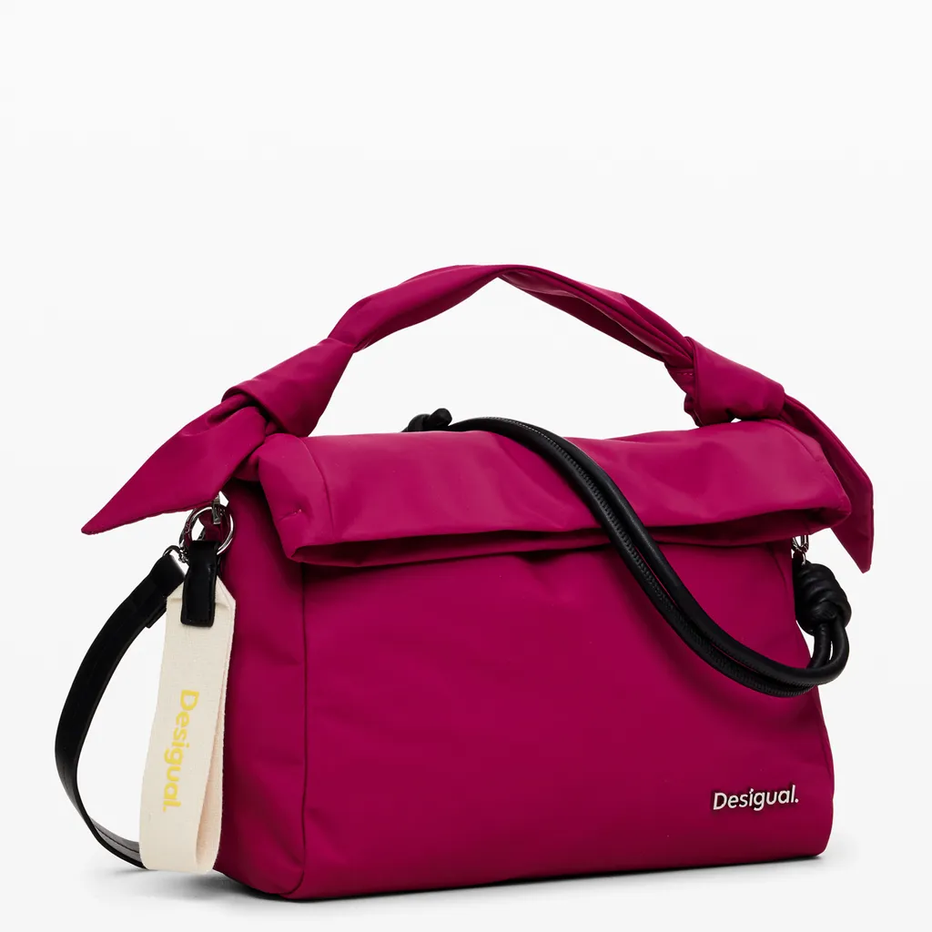 Petit sac à main rose fuchsia Priori Loverty 3.0 pour femme par Desigual