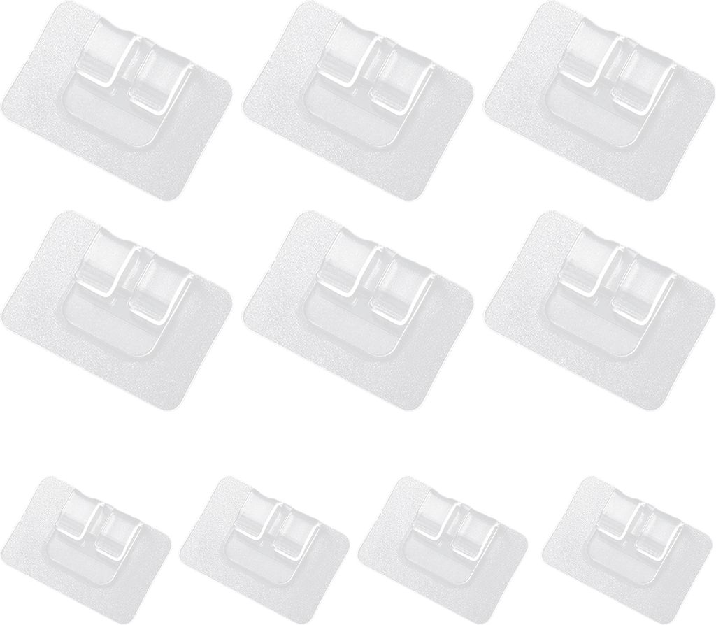 10 Stück Auto-Bodenmatten-Clip, rutschfest, selbstklebend, Befestigung aus Kunststoff, Auto-Bodenmatten-Clip, Haken, Teppichklemme, Innenausstattung