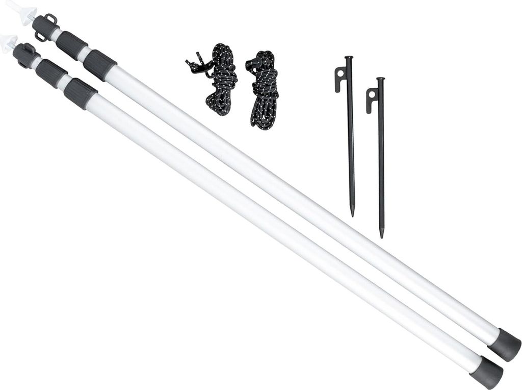 Ergänzungsset für CampAir SUV Shelter, Upgrade-Kit, Zeltzubehör, Tarpstangen, Komplettset
