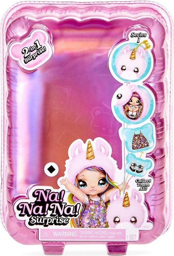 MGA Entertainment 566007E7C Na! Na! Na! Surprise Pom Doll Series 1