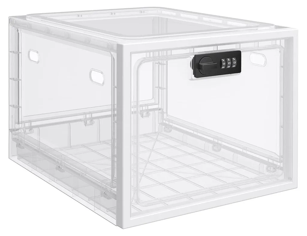 Coffret de rangement sécurisé à code pour téléphone et snacks - Taille L
