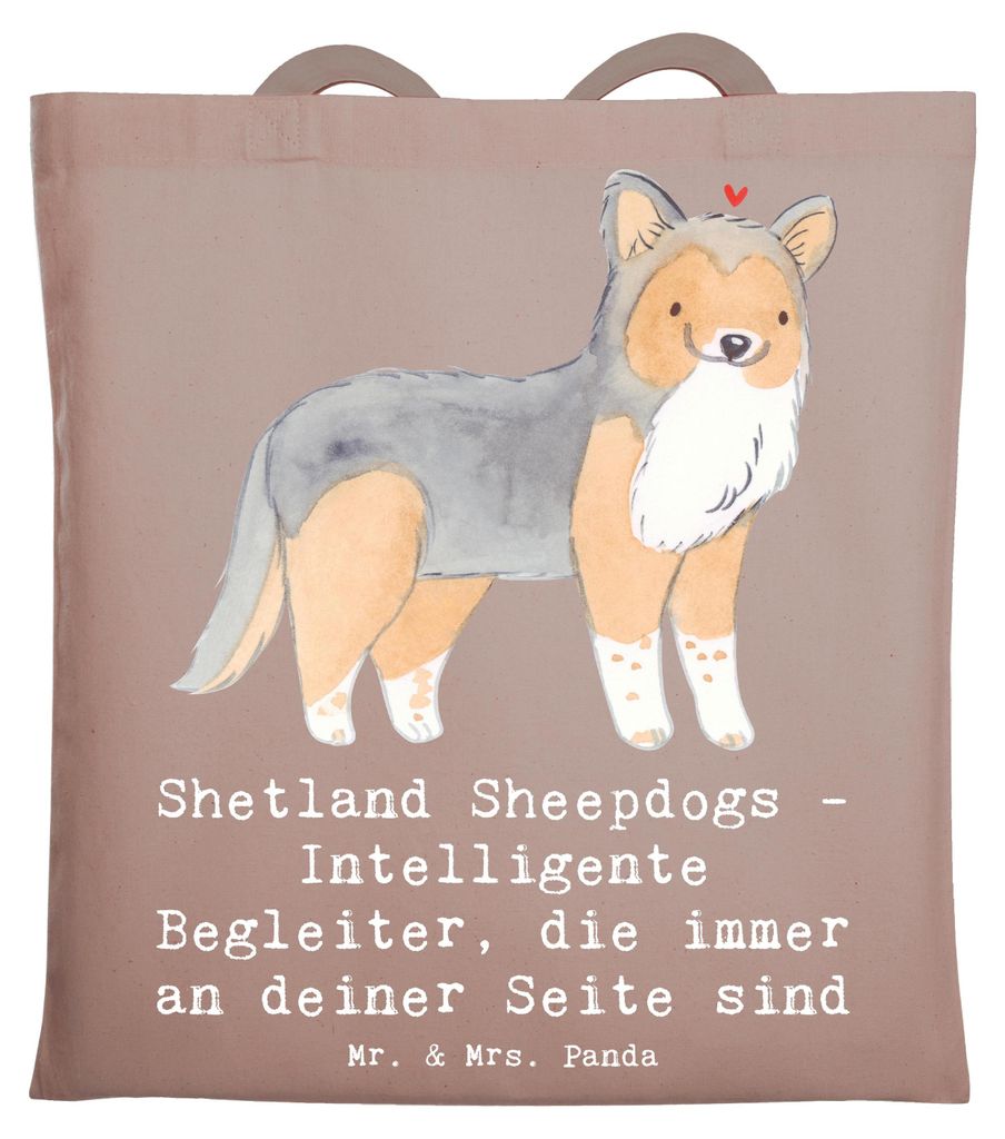 Mr. & Mrs. Panda Schultasche Shetland Sheepdog Freund - Produktbild 