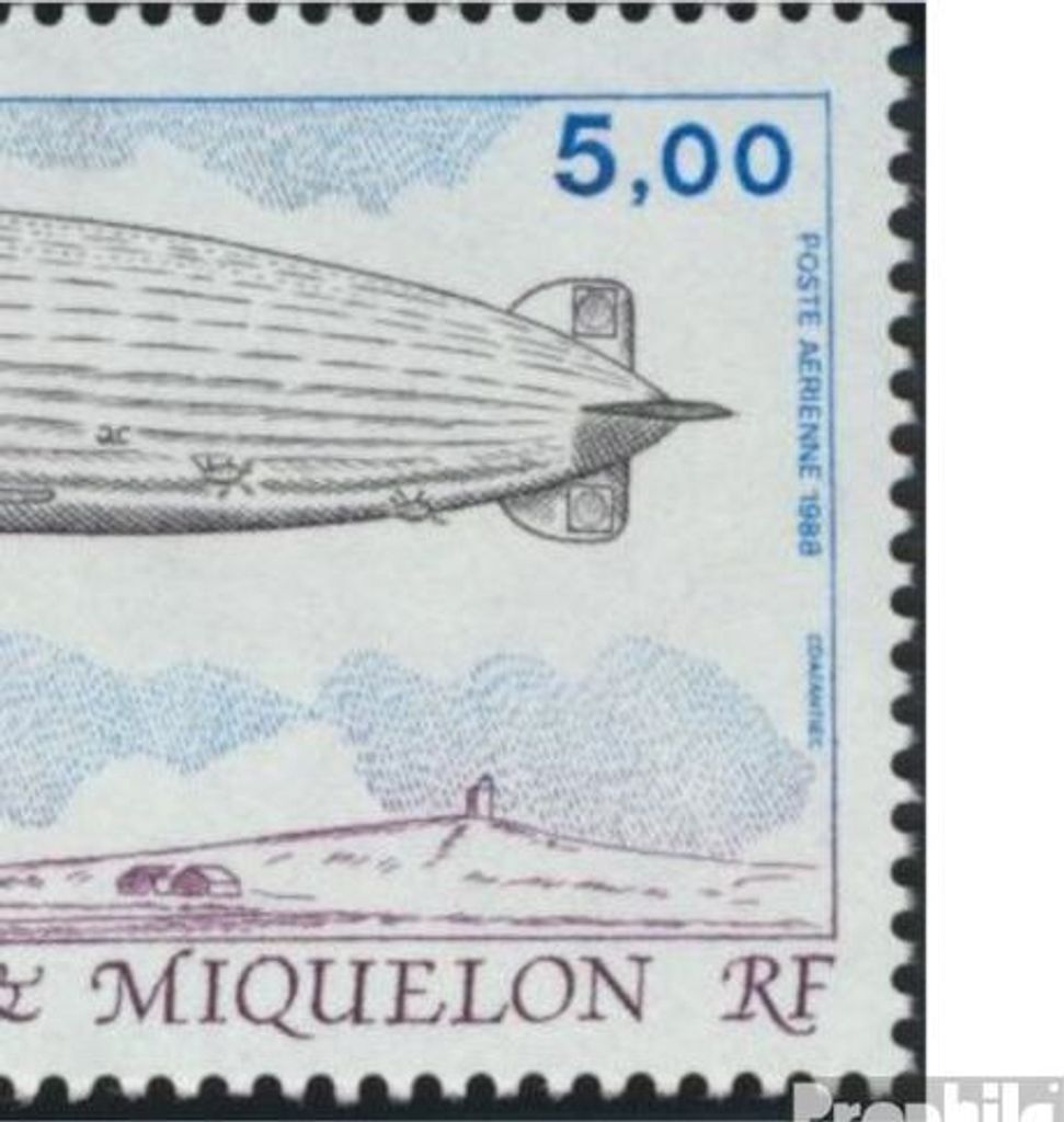 Briefmarken St. Pierre und Miquelon 1988 Mi 559-560 (kompl.Ausg.) postfrisch Luftfahrzeuge
