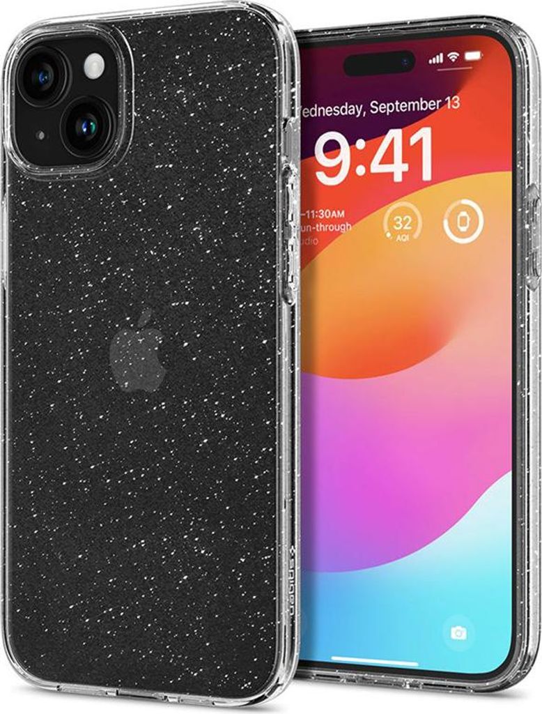 Spigen FLÜSSIGKRISTALL IPHONE 15 PLUS GLITZERKRISTALL Handyhülle