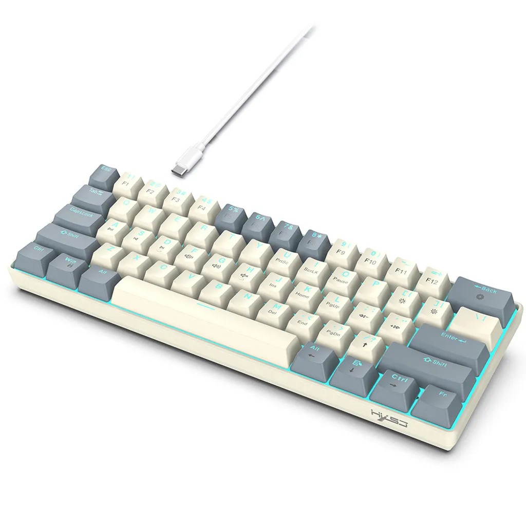 Clavier mécanique gaming switch rouge pour setup de jeu et bureautique
