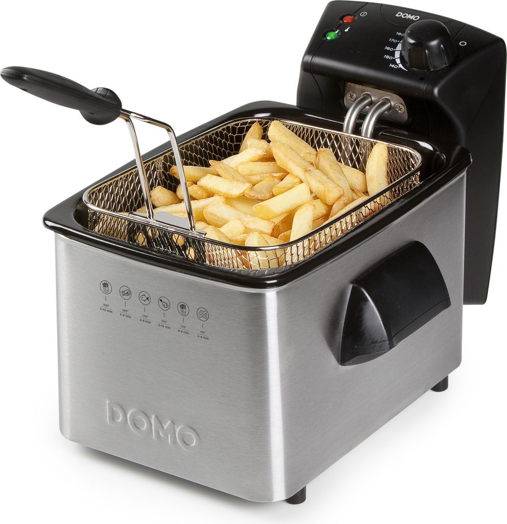 Domo DO464FR, 3 l, 60 °C, 190 °C, Samostarný, Nerezová Obrázek produktu 