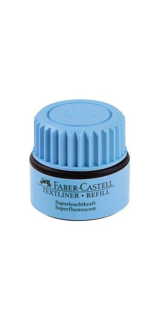 FABER-CASTELL Nachfüll-Station TEXTLINER 1549 leuchtblau 25 Produktbild 