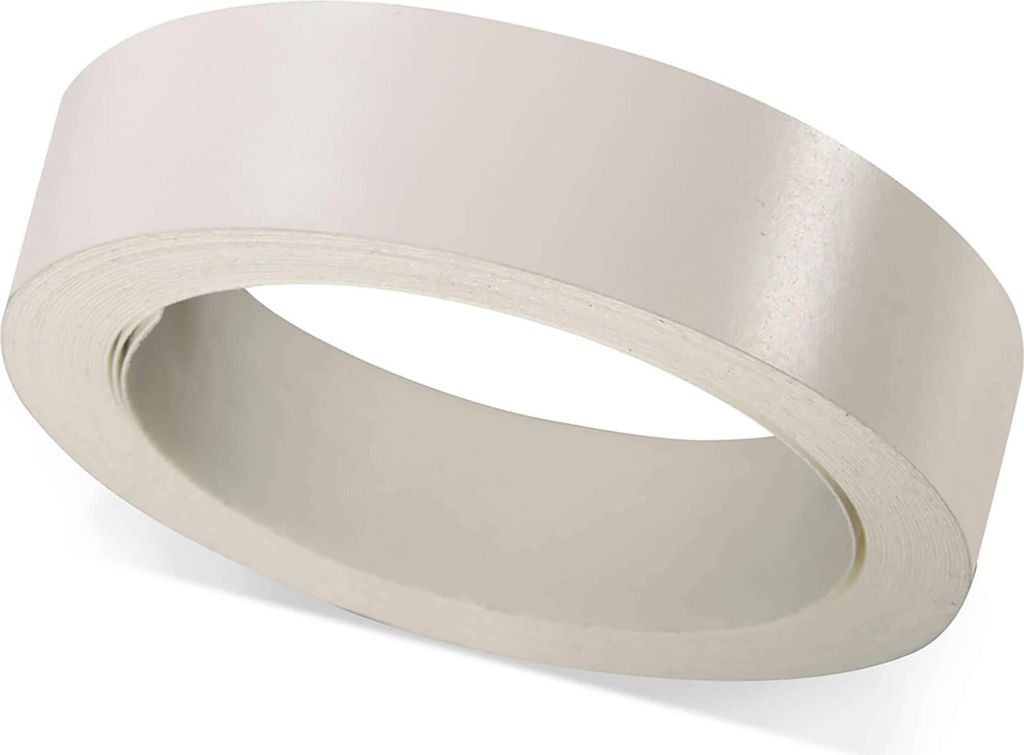 ben+camilla.com Kantenumleimer selbstklebend | Weiß 18mm x 5m | Sofort Einsatzbereit - Einfach Überkleben