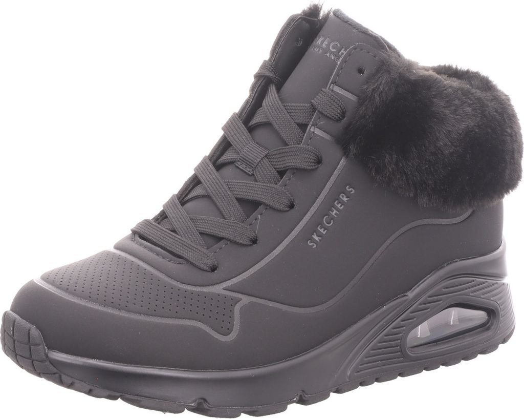 Dětské dívčí vysoké tenisky Skechers UNO FALL AIR s černou Obrázek produktu 