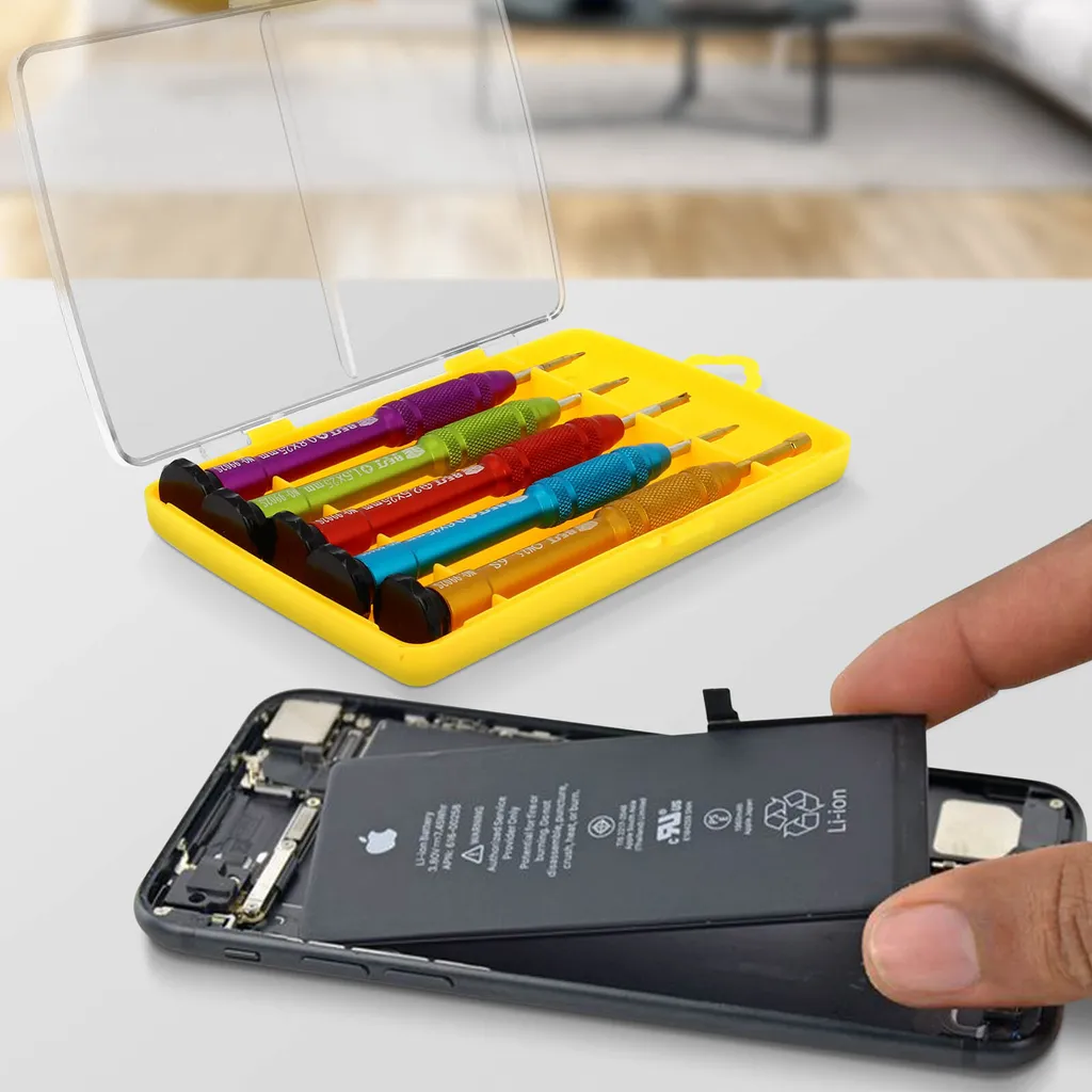 set di strumenti 7 in 1 per Apple iPhone - riparazione e smontaggio - 3