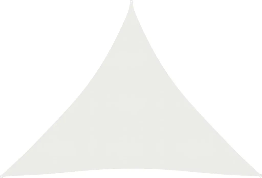 Telo Ombreggiante 6x6x6 m HDPE Bianco | Resistente e Traspirante