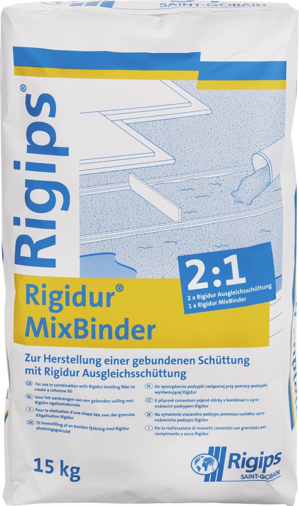 Rigips Rigidur MixBinder 15 kg Produktbild 