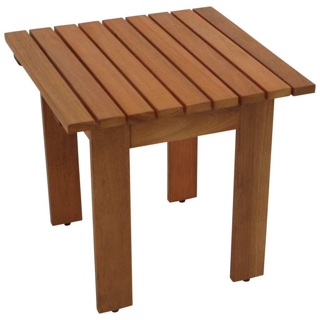 Bestelltisch 45 x 43 x 45 cm Eukalyptus Produktbild 