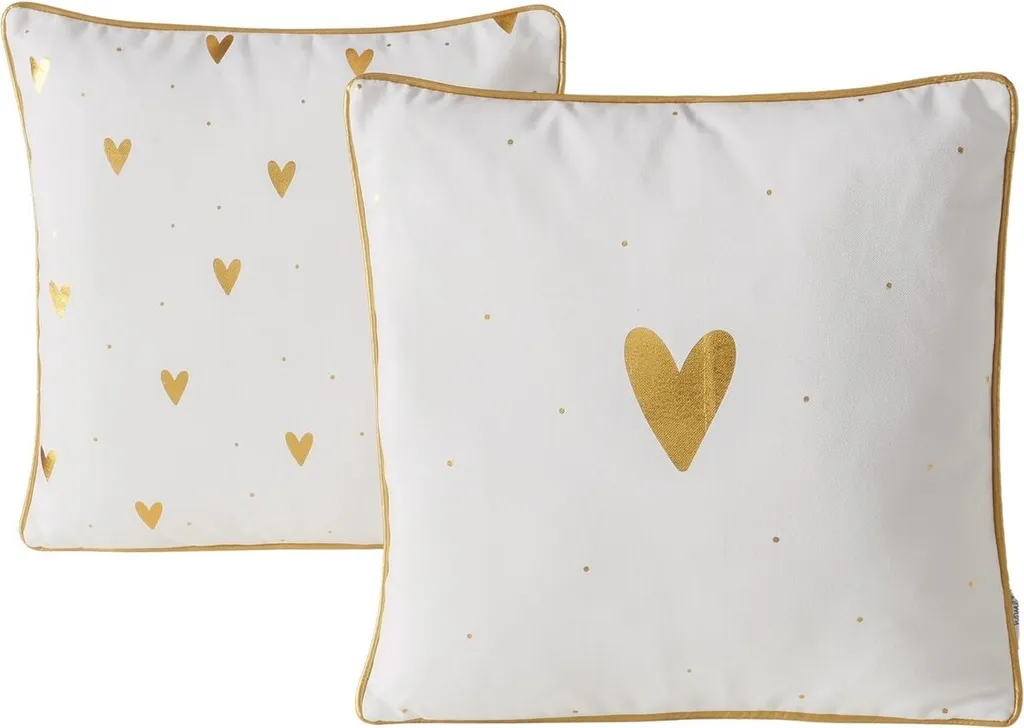 Coussin carré DILARA 45x45 finition métallique pour intérieur chic - 5