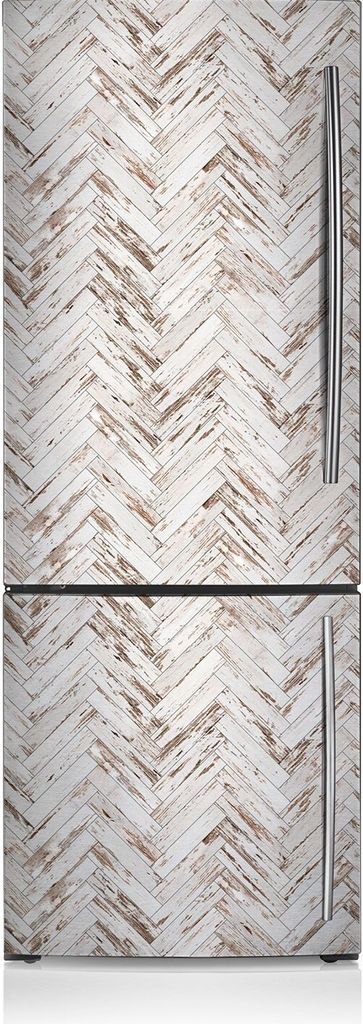 Magnetfolie Aufkleber Kühlschrankmagnete 60x180 cm - Holzboden