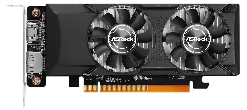 Carte Graphique AMD Radeon RX 550 Asrock 4Go GDDR5 Format Compact