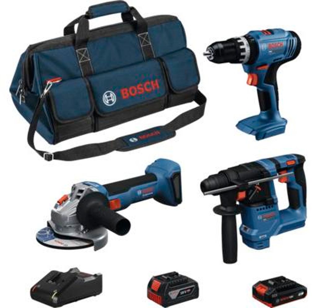 Bosch Professional Combi-Set 18V GSB 18V-25 + GBH 18V-18 + Produktbild 