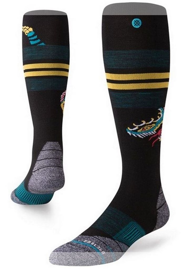 Stance Snowsocks Snake Bite schwarz 43-46