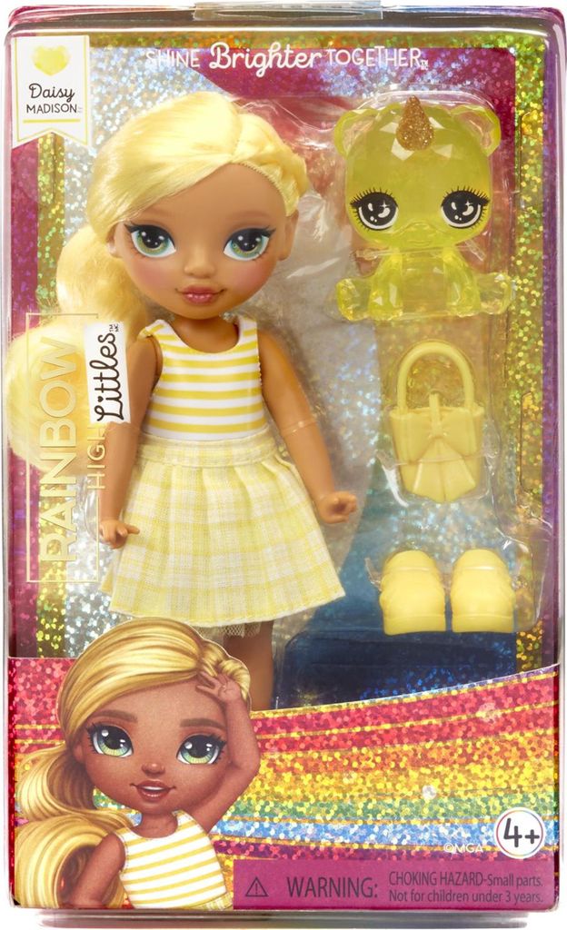 Mga Rainbow High Littles Dolls- Daisy (giallo) Immagine del prodotto 
