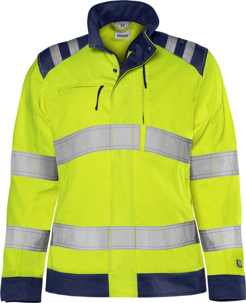 Fristads Grüne Warnschutzjacke Damen Klasse 3 4068 GPLU
