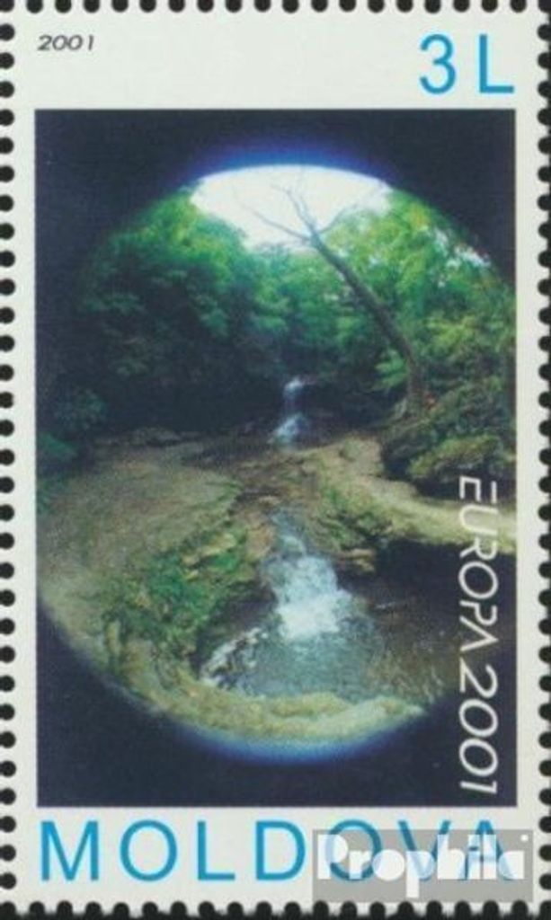 Briefmarken Moldawien 2001 Mi 388 (kompl.Ausg.) postfrisch Lebensspender Wasser