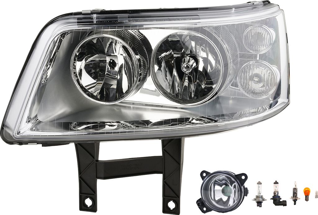 Johns, Scheinwerfer Halogen passend für VW Transporter T5 03-10/09 H7 H1 L +Nebel+Leuc. 7H1941015T 7H1941015L 7H1941015G 7H1941015C 7H1941015A 7H1...