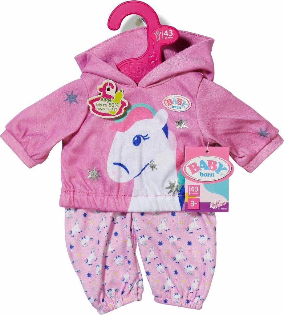 Zapf BABY born Einhorn Outfit 43cm Produktbild 