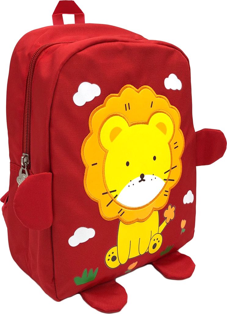 ANELY Süßer Kindergarten Rucksack Kita Tier Design Tasche mit Leine Größe: One Size