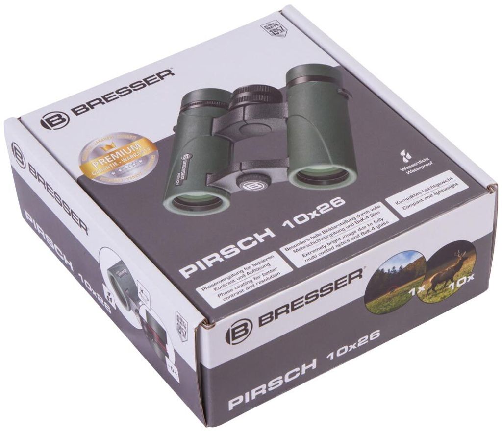 Bresser Pirsch 10x26 Binoculars | Kaufland.sk