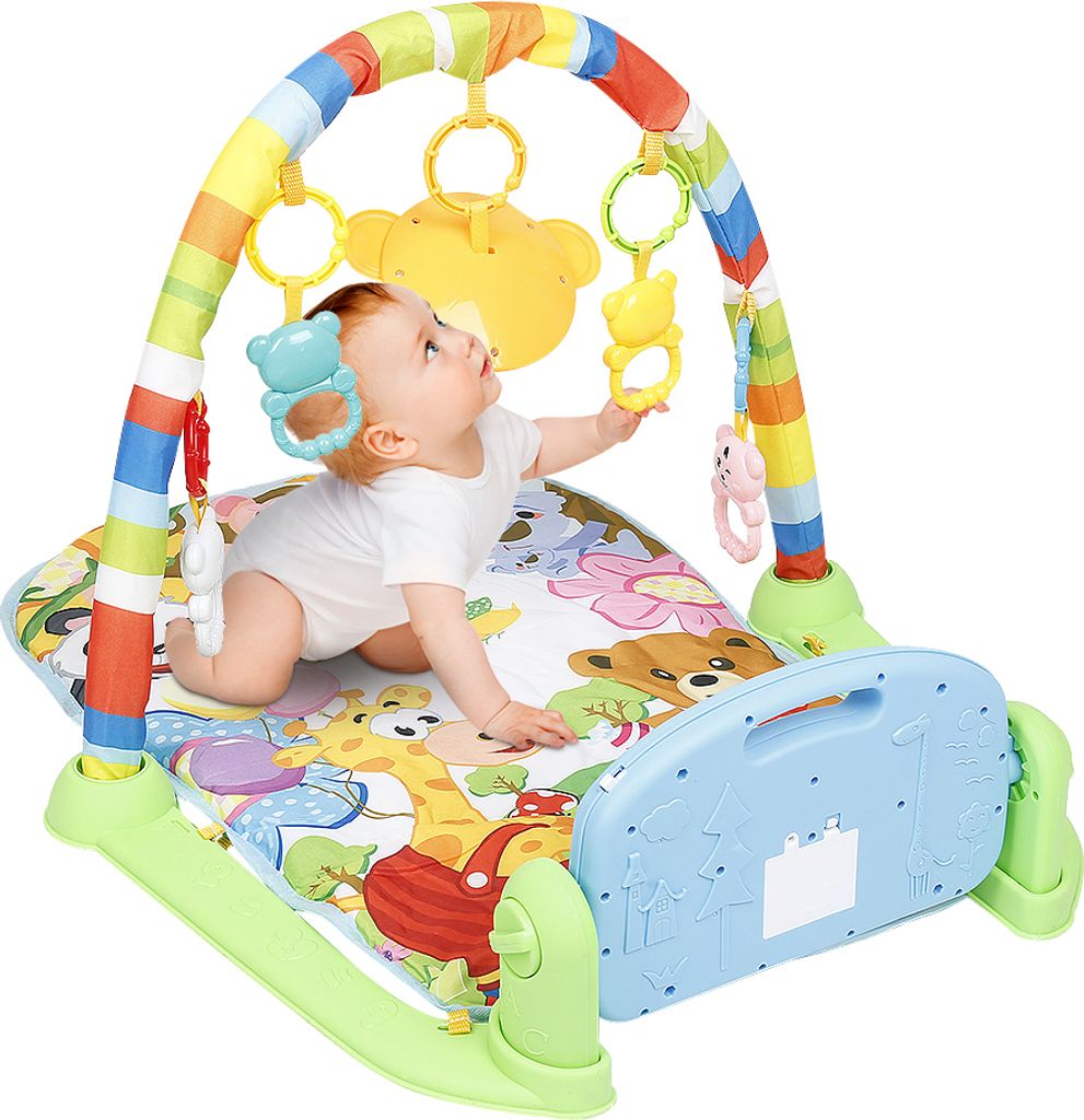 Baby Piano-Gym Spieldecke mit Spielzeug Baby Spieldecke Produktbild 4