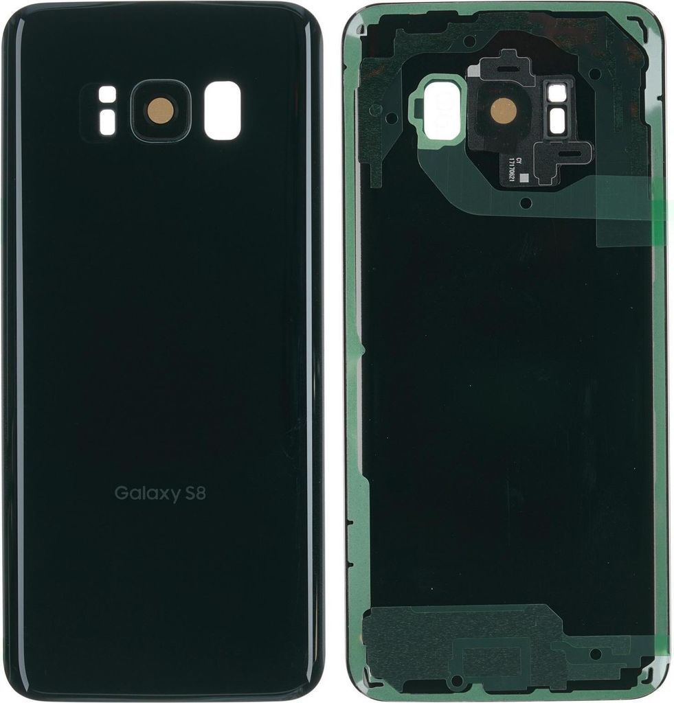 Gehäuse Rückseite für Samsung Galaxy S8 (SM-G950F), Schwarz Produktbild 