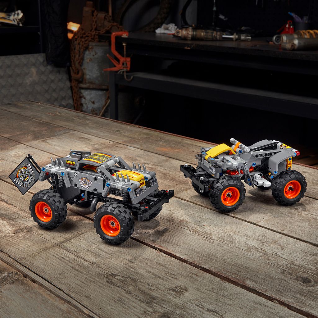 LEGO 42119 Technic Monster Jam Max-D Truck und Quad, 2-in-1 Produktbild 6