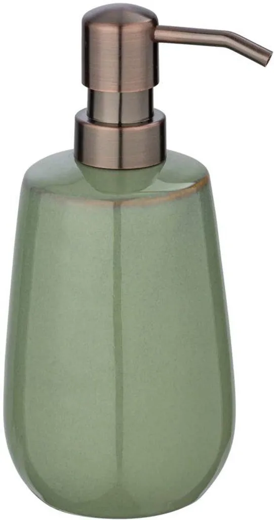 Dites stop au plastique avec cette pompe à savon en céramique verte design