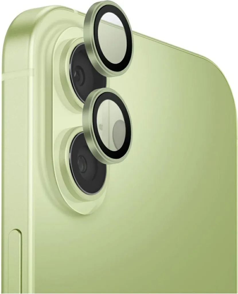 Protezione Obiettivo iPhone 17 UNIQ Optix Verde | Vetro 9H Ultra HD