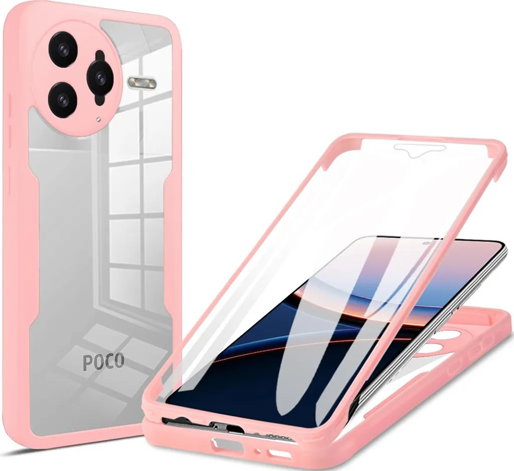 Cover Rosa Fashion Poco F7 Ultra / Redmi K80 Pro - 360 Full Body Case