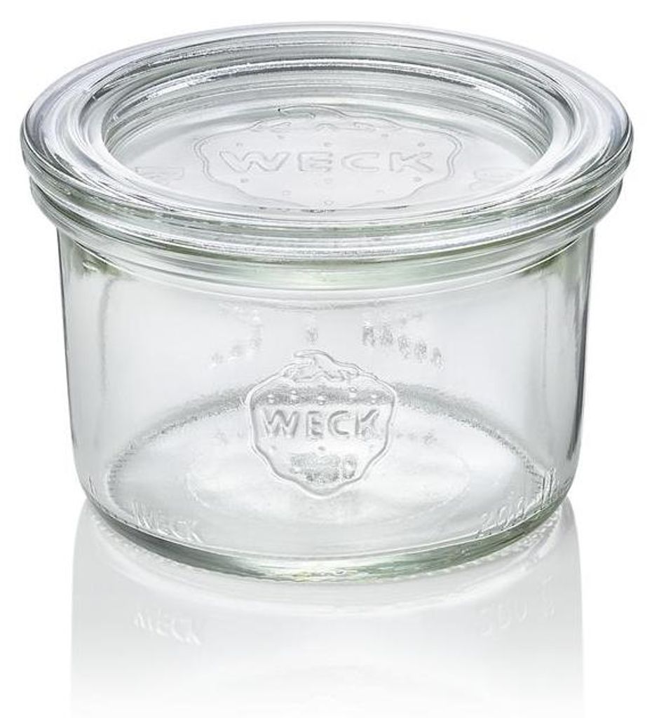 12x Weck Glas Sturzglas mit Deckel Overturn 200 ml Produktbild 