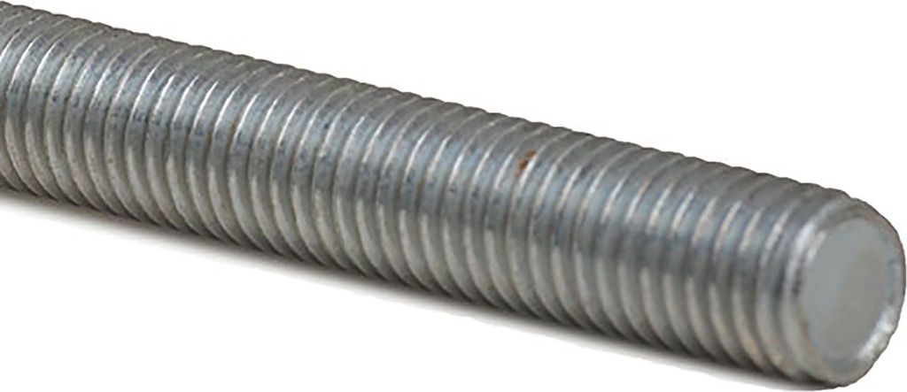 5 Stück - Gewindestange M12 1.000mm verzinkt : M12 - 1000 mm Größe: M12 - 1000 mm