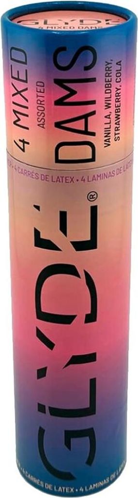 GLYDE Dams Lecktücher Mix 4er Produktbild 